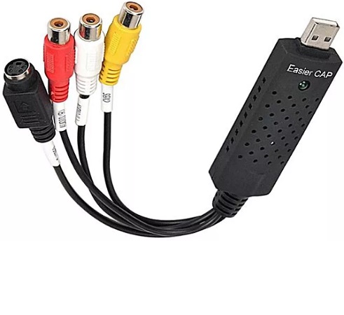 Easycap USB 2.0 Audio Video VHS to DVD Converter Capture Card Dongle  Adapter NEW
