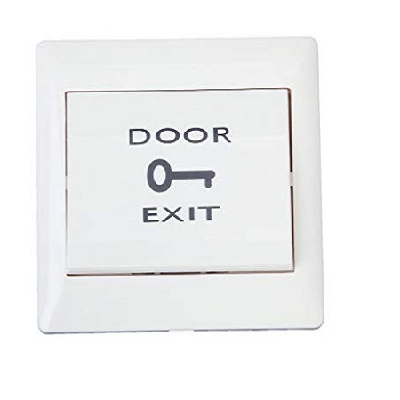 Exit Button Push Press Release Open Switch Plastics Panel Door Gate Entry Access 